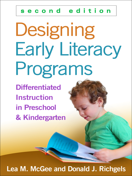 Title details for Designing Early Literacy Programs by Lea M. McGee - Available